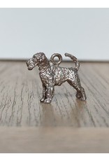 Handmade by Hanneke Weigel Zilveren Airdale terrier