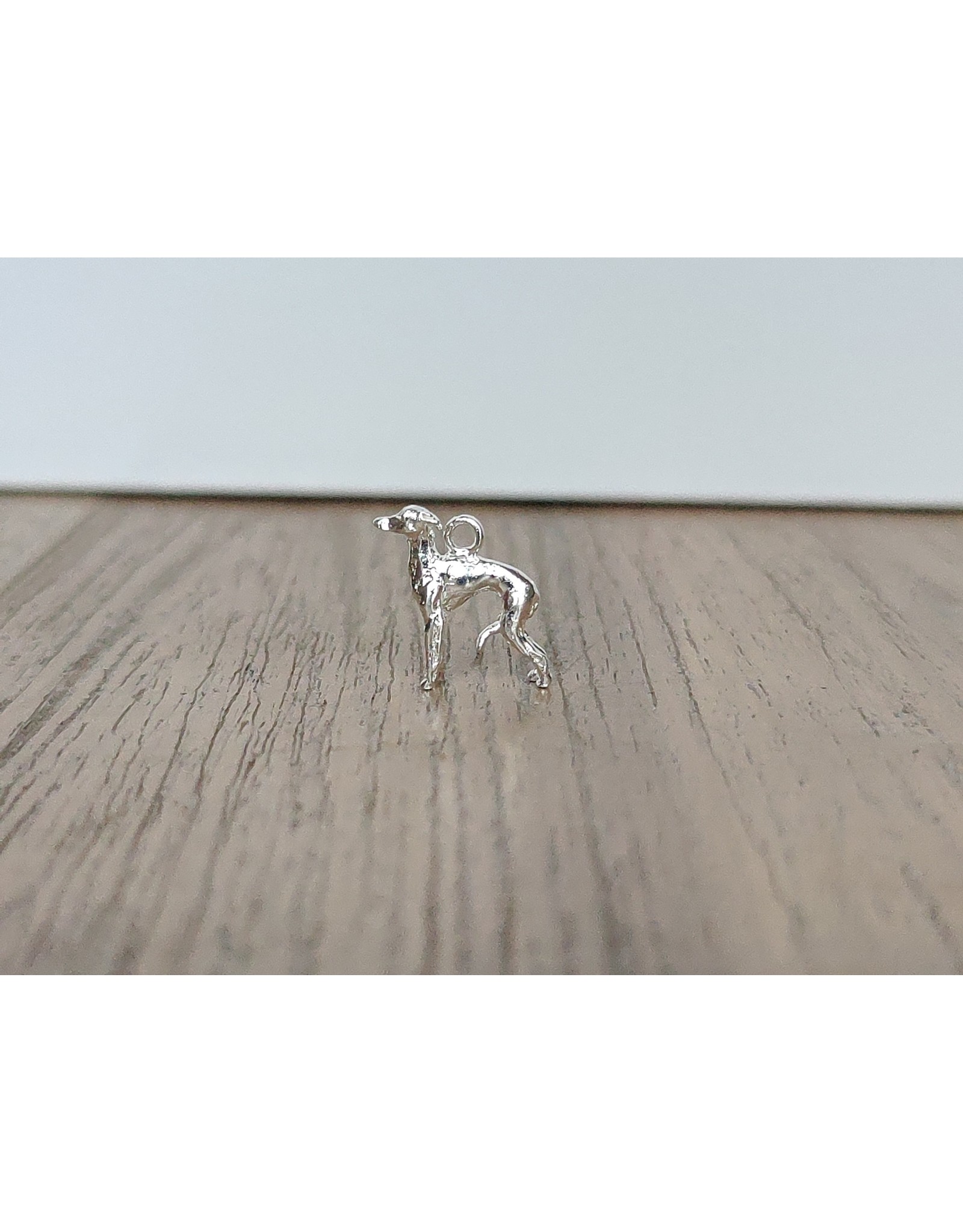 Handmade by Hanneke Weigel Sterling silver Italian greyhound