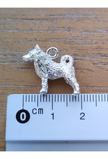 Handmade by Hanneke Weigel Sterling silver Schipperke