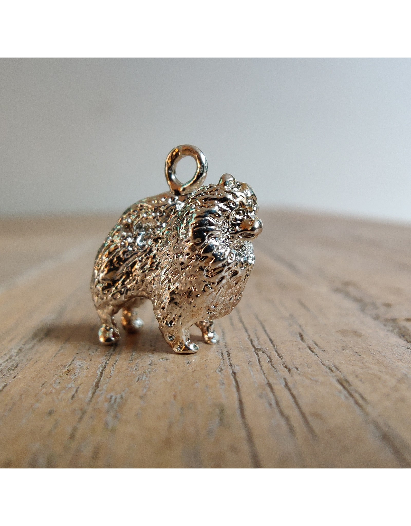 Handmade by Hanneke Weigel Sterling silver German pomeranian