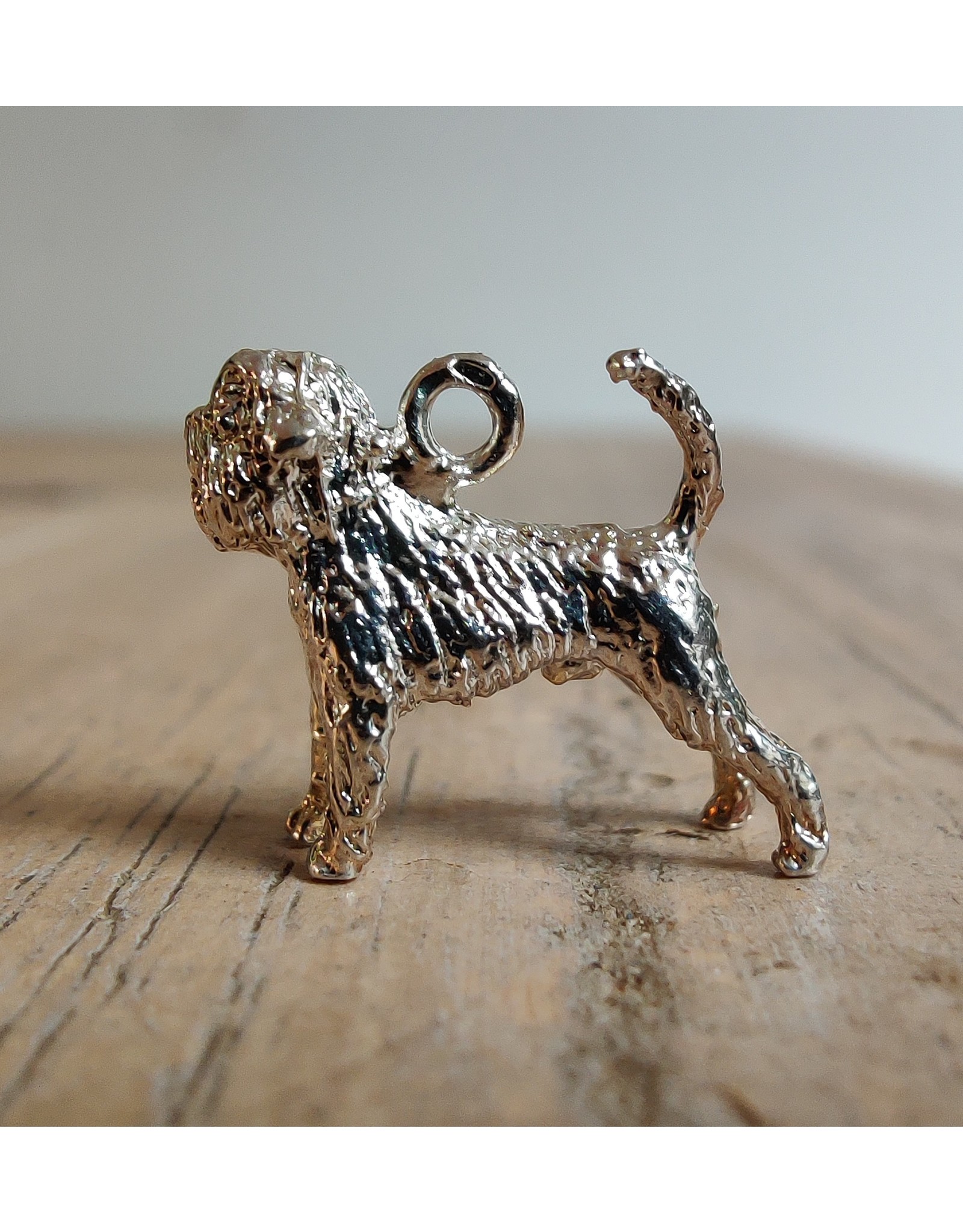 Handmade by Hanneke Weigel Zilveren Affenpinscher