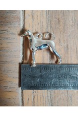 Handmade by Hanneke Weigel Sterling silver Miniature pinscher