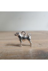 Handmade by Hanneke Weigel Sterling silver Appenzeller sennenhund