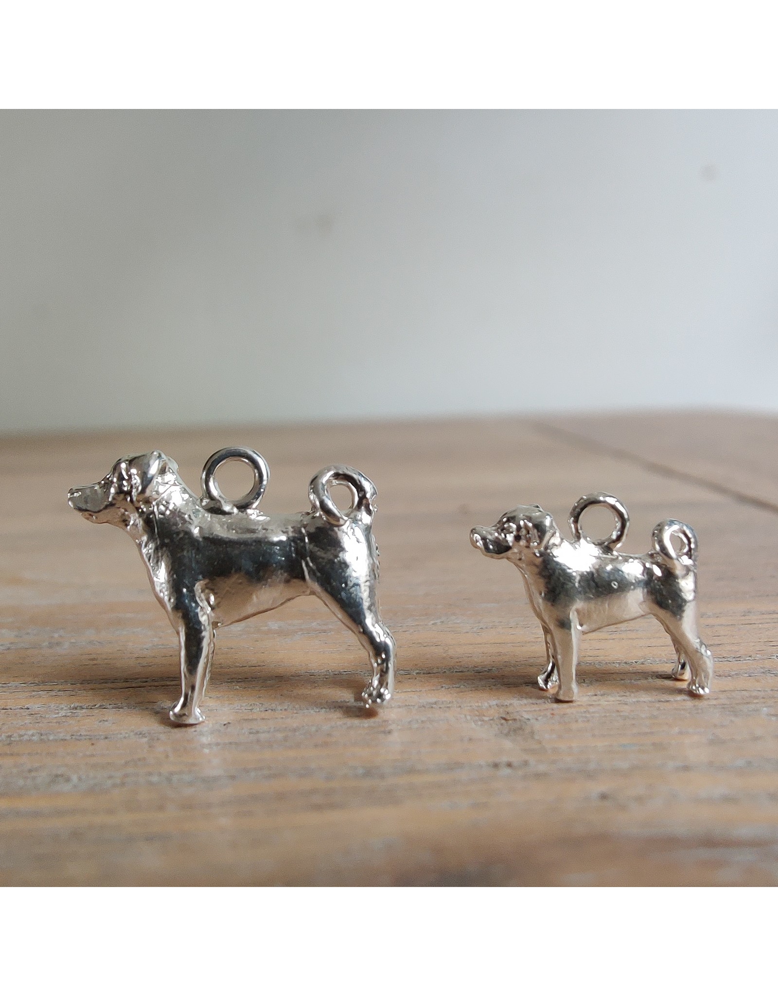 Handmade by Hanneke Weigel Sterling silver Appenzeller sennenhund