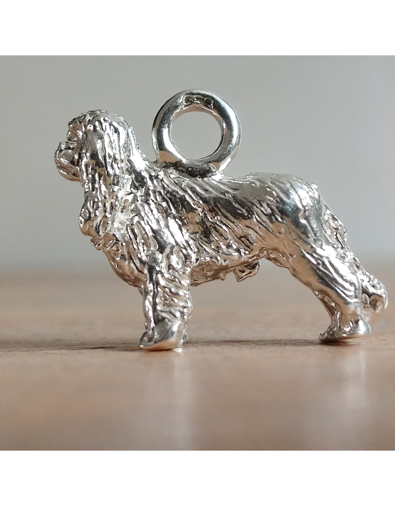 Handmade by Hanneke Weigel Sterling silver Cavalier king charles spaniel