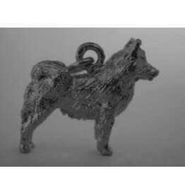 Handmade by Hanneke Weigel Herrinnrings sieraad zweedse lappenhond