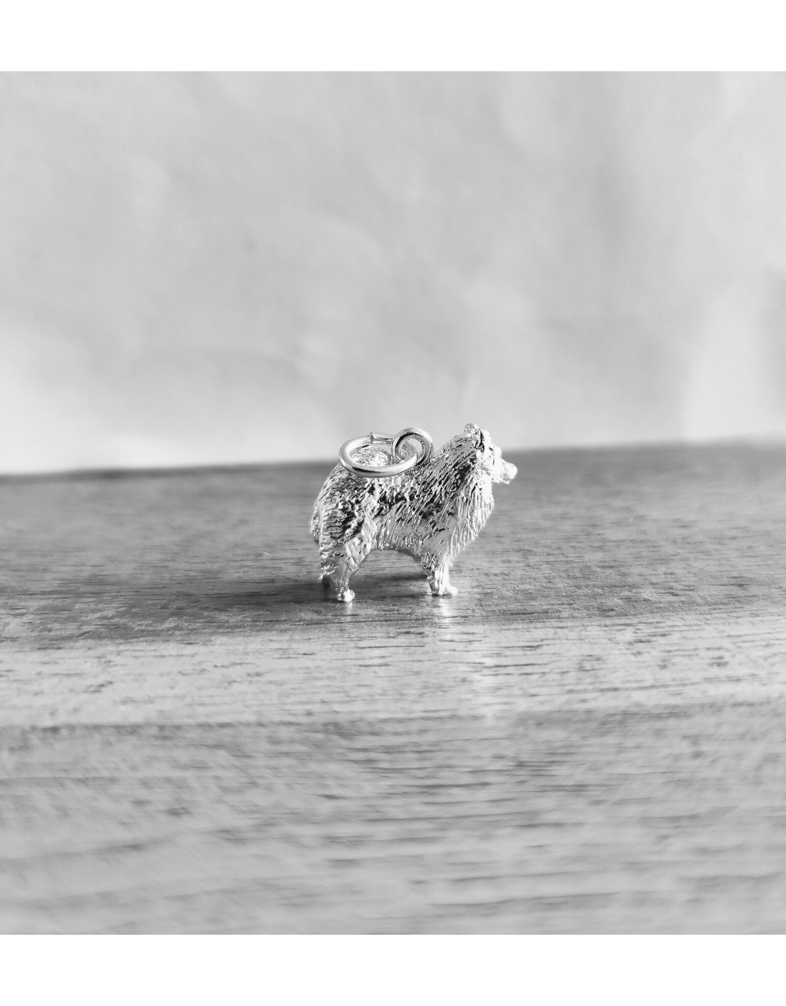 Handmade by Hanneke Weigel Loving memory jewel samoyed - Keep loving memoryies close to you