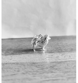 Handmade by Hanneke Weigel Herinnerings sieraad samojeed