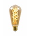 Lucide dimbare LED filament lamp peervorm Ø 6,4 cm
