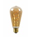 Lucide dimbare LED filament lamp peervorm Ø 6,4 cm