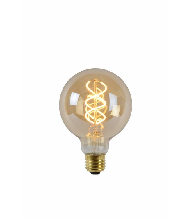 Lucide dimbare LED filament lamp 9,5 cm Amber