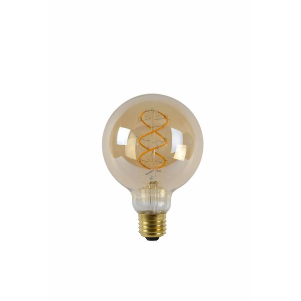 Lucide Lucide dimbare LED filament lamp 9,5 cm Amber