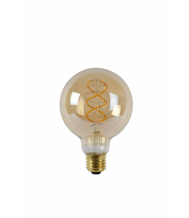 Lucide dimbare LED filament lamp 9,5 cm Amber