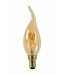 Lucide Dimbare LED kaars lamp amberkleurig