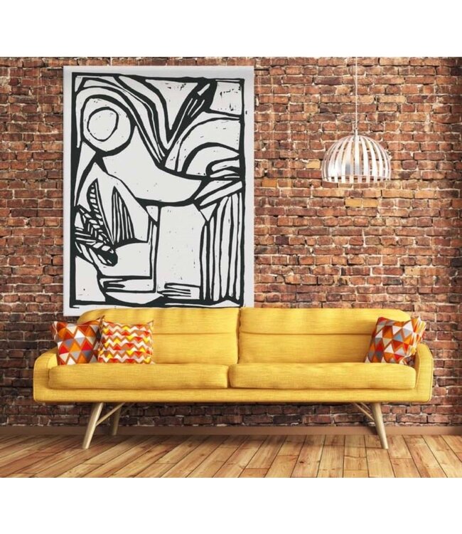 Urban Cotton wandkleed Vogel