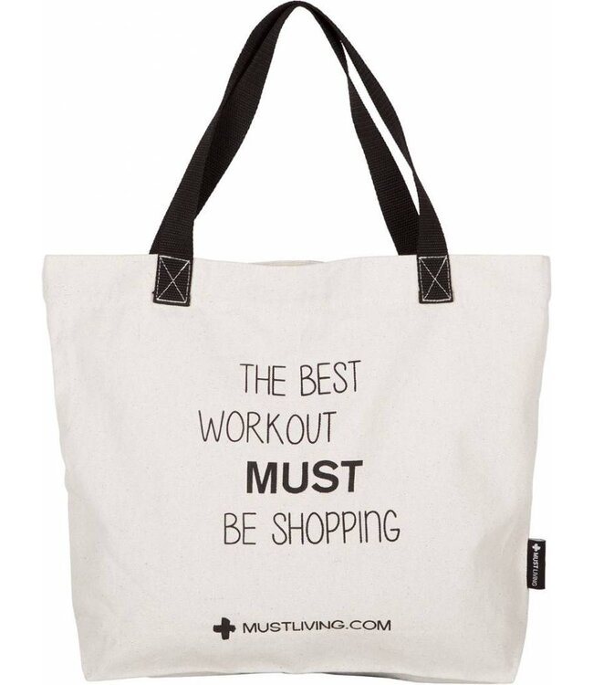 Shopper tas Best Workout van Must Living