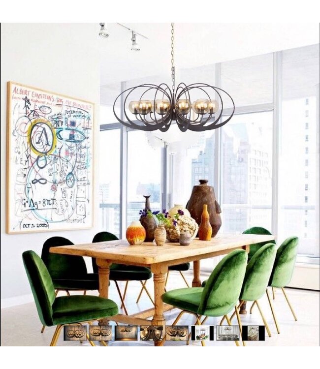 Leclercq & Bouwman hanglamp Bronx ovaal