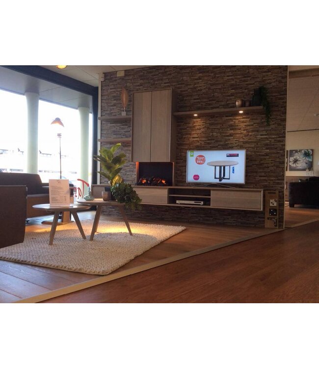 Wandkast Aurora met haardkast