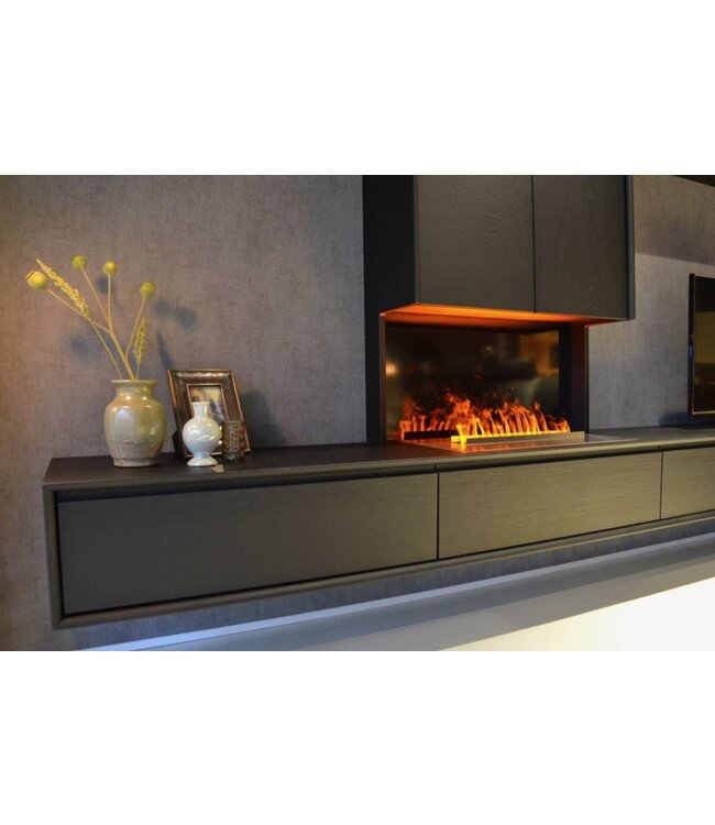 Wandkast Aurora met haardkast