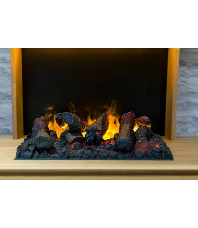 Wandkast Aurora met haardkast