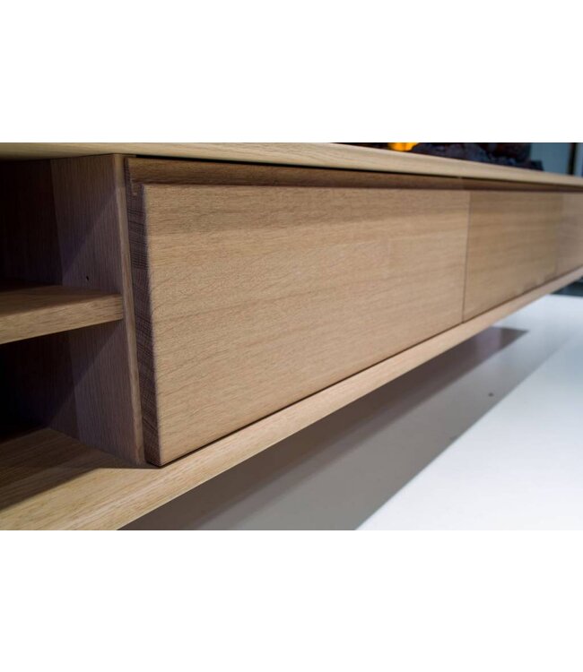 Wandkast Aurora met haardkast