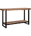 DTP Home Wandtafel Beam van teakhout en metaal