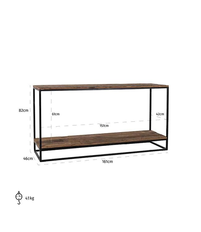 Richmond Interiors wandtafel Raffles (showroommodel)