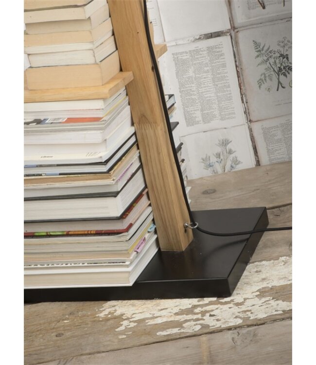 Vloerlamp Cambridge zwart