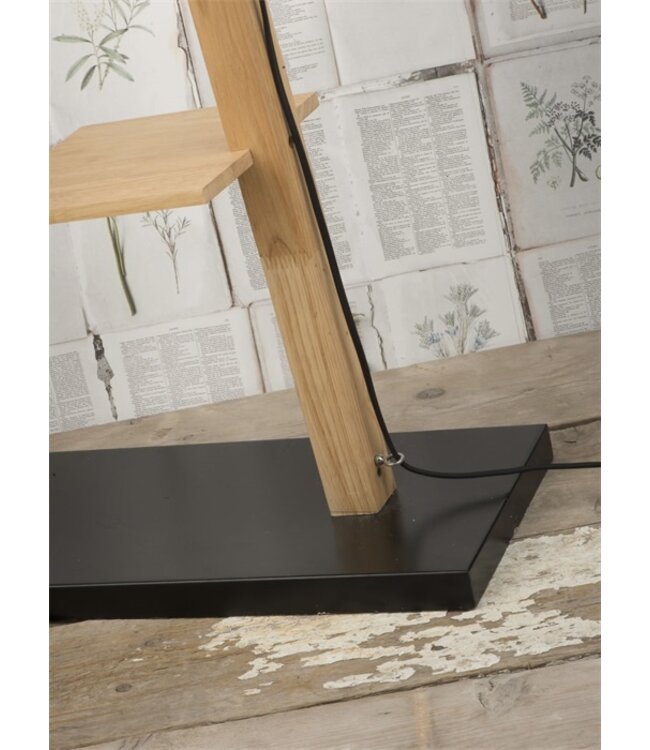 Vloerlamp Cambridge zwart