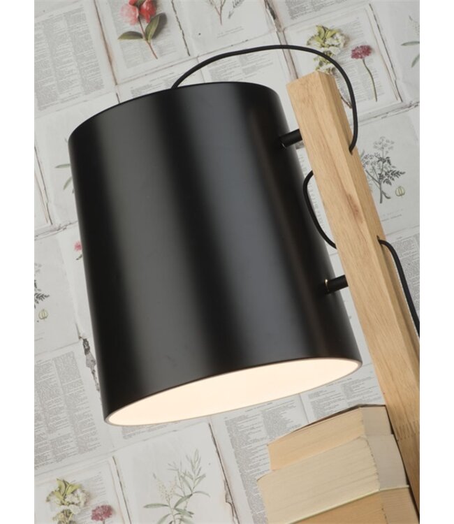 Vloerlamp Cambridge zwart