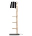 Vloerlamp Cambridge zwart