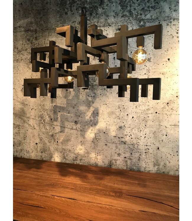 Leclercq & Bouwman hanglamp Magnus zwart of zilver