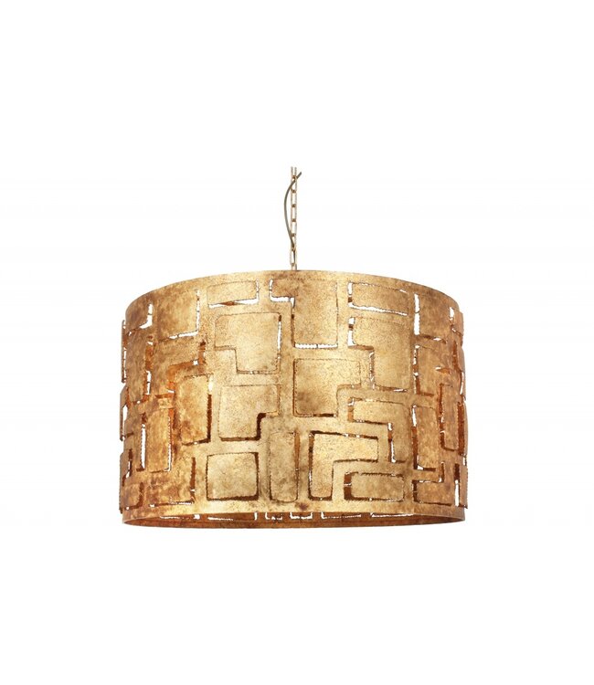 Leclercq & Bouwman hanglamp Pablo rond zilver of brons