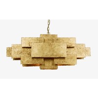 thumb-Hanglamp Beluga in brons of zilver-1