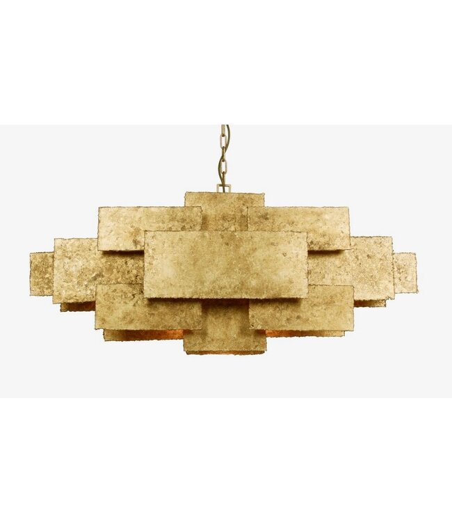 Leclercq & Bouwman hanglamp BELUGA in brons of zilver