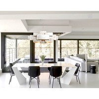 thumb-Hanglamp Beluga in brons of zilver-10