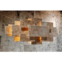thumb-Hanglamp Beluga in brons of zilver-4