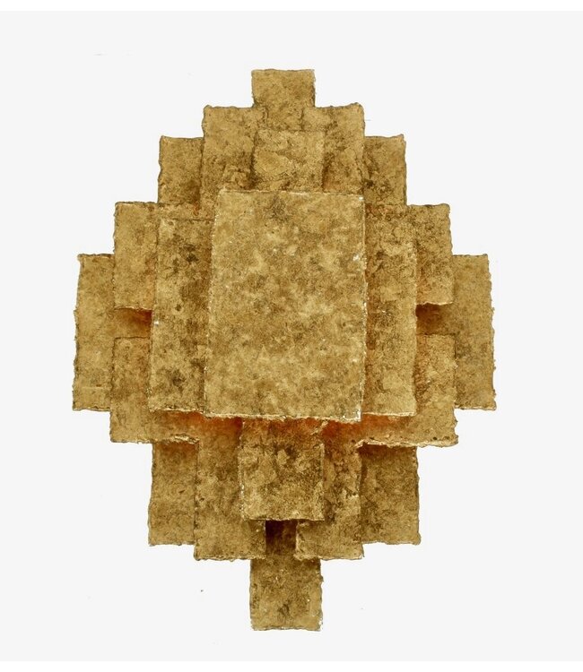 Leclercq & Bouwman wandlamp Beluga in brons of zilver