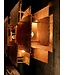 Leclercq & Bouwman wandlamp Beluga in brons of zilver