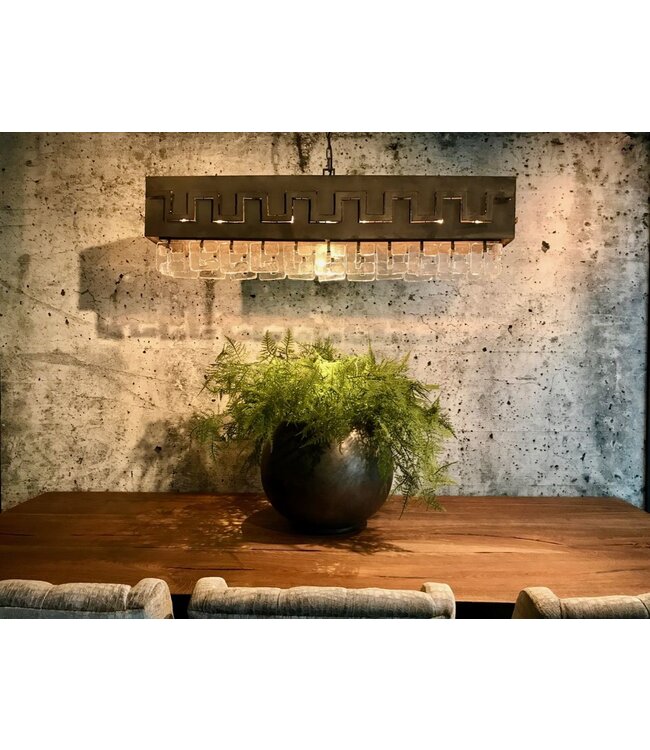 Leclercq & Bouwman hanglamp Casero in  zilver of industrial dark