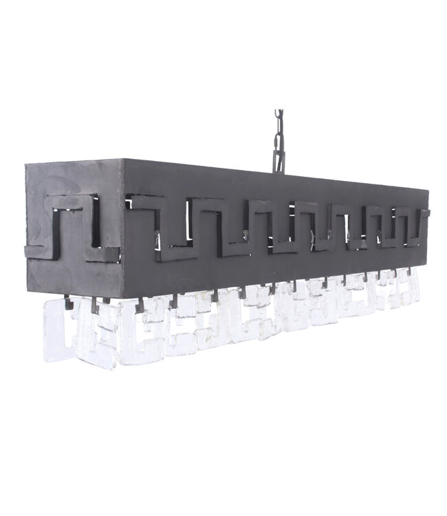 Leclercq & Bouwman hanglamp Casero in  zilver of industrial dark