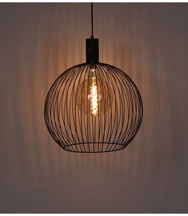 Expo Trading Holland hanglamp Wire  zwart in 5 maten