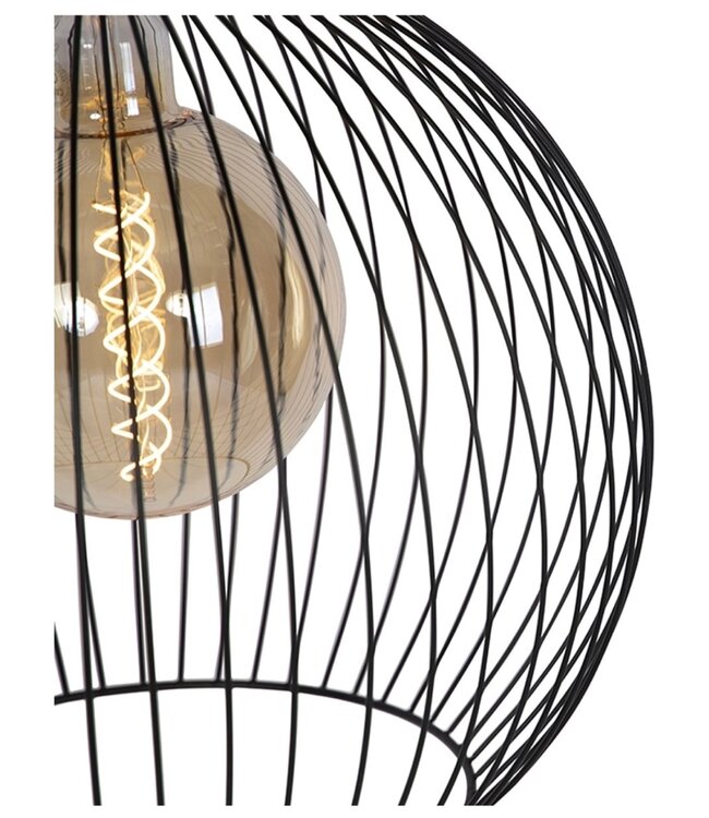 Expo Trading Holland hanglamp Wire  zwart in 5 maten