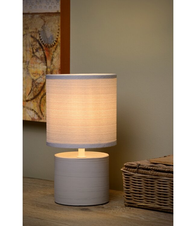 Lucide tafellamp Greasby grijs