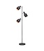 Expo Trading Holland Vloerlamp Sledge met 3 kapjes
