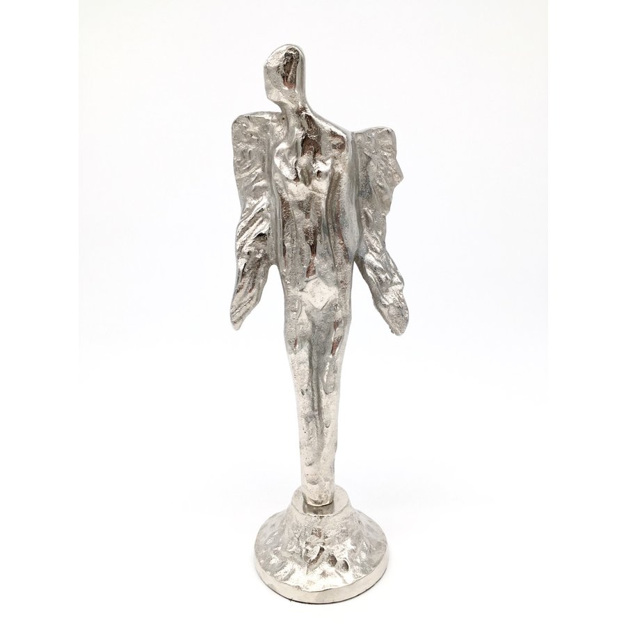 Decoratieve Engel zilver-1