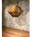 Hanglamp Vegas rond in zilver of brons