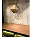 Hanglamp Vegas rond in zilver of brons