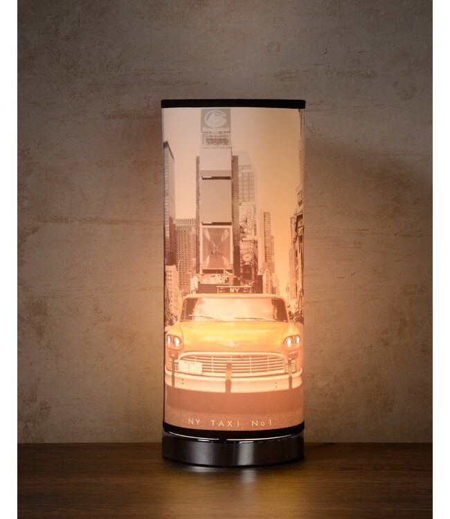 Tafellamp NY Taxi Multicolor