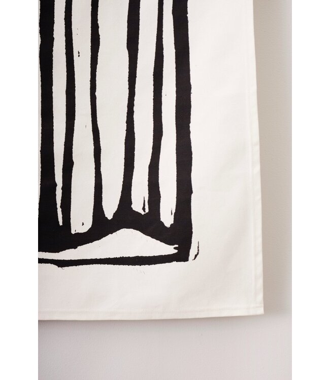 Urban Cotton wandkleed Vogel